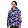 Tropical Exotic Flowers Hibiscus Hawaiian Print Men's Hoodie-grizzshop