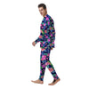 Tropical Exotic Flowers Hibiscus Hawaiian Print Men's Pajamas-grizzshop