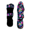 Tropical Exotic Flowers Hibiscus Hawaiian Print Muay Thai Shin Guard-grizzshop