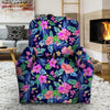 Tropical Exotic Flowers Hibiscus Hawaiian Print Recliner Cover-grizzshop