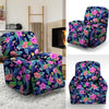 Tropical Exotic Flowers Hibiscus Hawaiian Print Recliner Cover-grizzshop