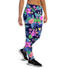 Tropical Exotic Flowers Hibiscus Hawaiian Print Women's Joggers-grizzshop