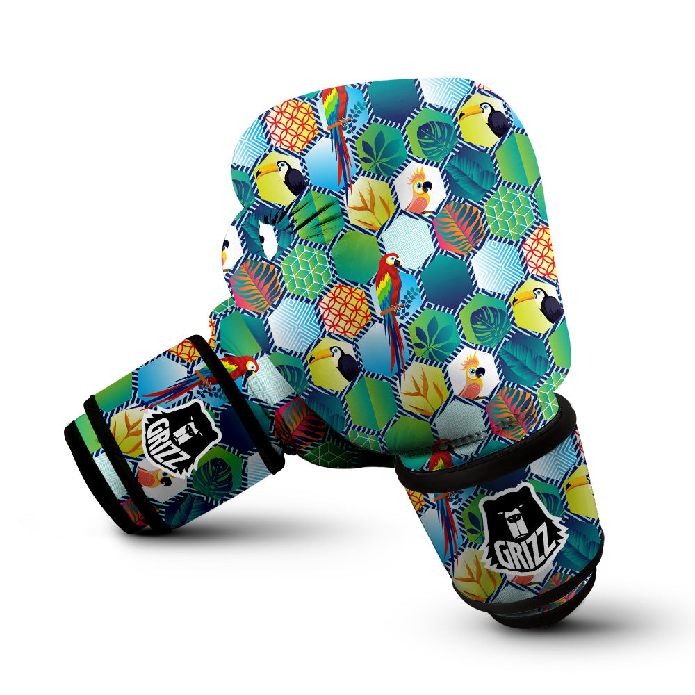 Tropical Exotic Hawaii Art Print Pattern Boxing Gloves-grizzshop