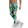 Tropical Exotic Hawaii Art Print Pattern Men's Leggings-grizzshop