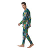 Tropical Exotic Hawaii Art Print Pattern Men's Pajamas-grizzshop