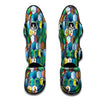 Tropical Exotic Hawaii Art Print Pattern Muay Thai Shin Guards-grizzshop