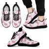 Tropical Flamingo Hawaiian Floral Pattern Print Black Sneaker Shoes For Men Women-grizzshop