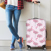 Tropical Flamingo Hawaiian Floral Pattern Print Luggage Cover Protector-grizzshop