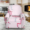 Tropical Flamingo Hawaiian Floral Pattern Print Recliner Cover-grizzshop