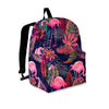 Tropical Flamingo Hawaiian Print Backpack-grizzshop