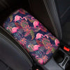 Tropical Flamingo Hawaiian Print Car Console Cover-grizzshop