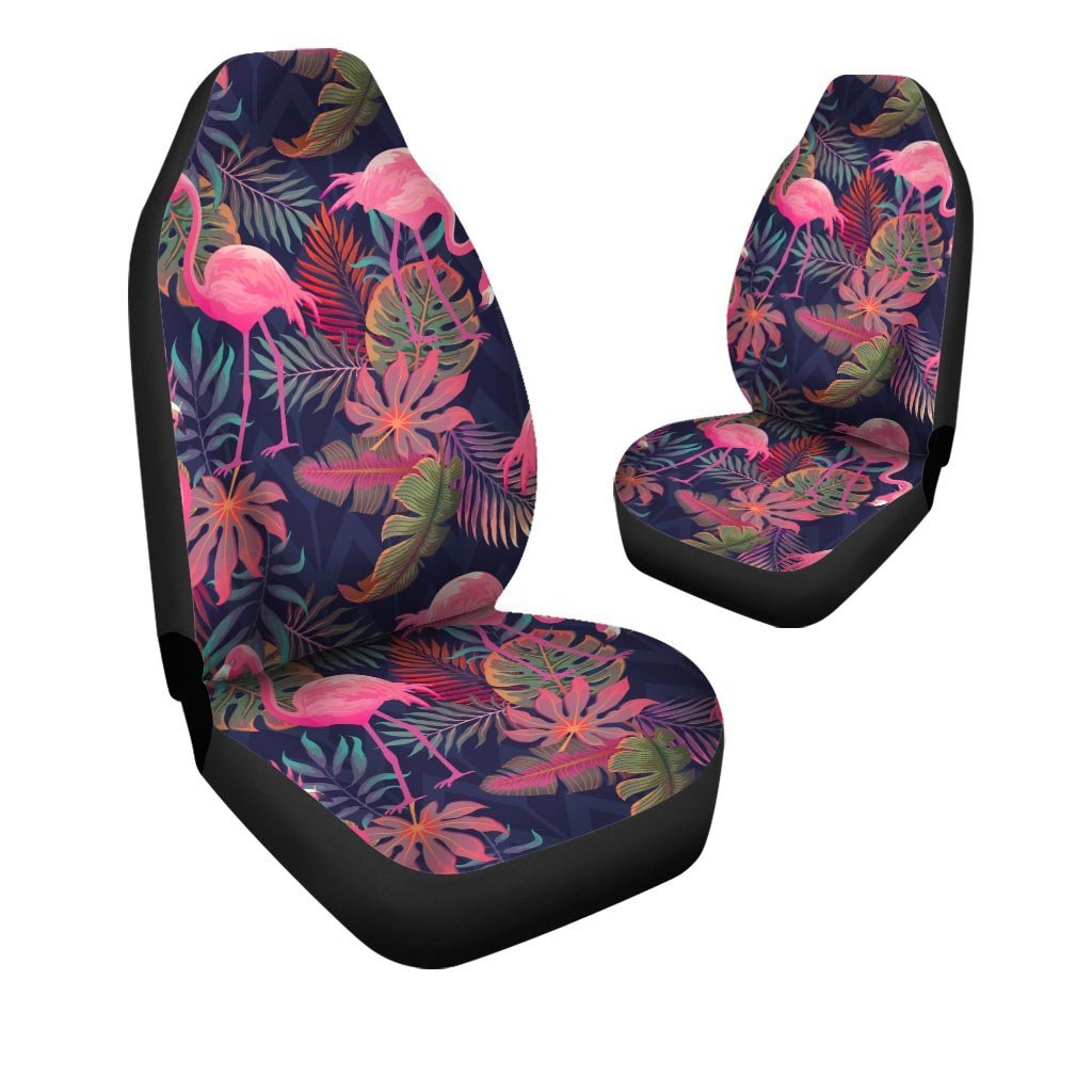 Tropical Flamingo Hawaiian Print Car Seat Covers-grizzshop