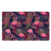 Tropical Flamingo Hawaiian Print Door Mat-grizzshop