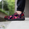 Tropical Flamingo Hawaiian Print Men's Sneakers-grizzshop