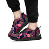 Tropical Flamingo Hawaiian Print Men's Sneakers-grizzshop