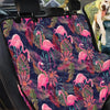 Tropical Flamingo Hawaiian Print Pet Car Seat Cover-grizzshop