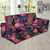 Tropical Flamingo Hawaiian Print Sofa Cover-grizzshop