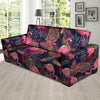 Tropical Flamingo Hawaiian Print Sofa Cover-grizzshop