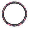 Tropical Flamingo Hawaiian Print Steering Wheel Cover-grizzshop