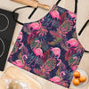 Tropical Flamingo Hawaiian Print Women's Apron-grizzshop