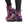 Tropical Flamingo Hawaiian Print Women's Boots-grizzshop