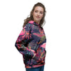 Tropical Flamingo Hawaiian Print Women's Hoodie-grizzshop