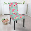 Tropical Flamingo Hibiscus Hawaiian Floral Pattern Print Chair Cover-grizzshop