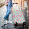 Tropical Flamingo Hibiscus Hawaiian Floral Pattern Print Luggage Cover Protector-grizzshop