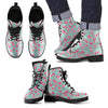 Load image into Gallery viewer, Tropical Flamingo Hibiscus Hawaiian Floral Pattern Print Men Women Leather Boots-grizzshop