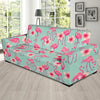 Tropical Flamingo Hibiscus Hawaiian Floral Pattern Print Sofa Covers-grizzshop