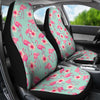 Tropical Flamingo Hibiscus Hawaiian Floral Pattern Print Universal Fit Car Seat Cover-grizzshop