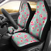 Tropical Flamingo Hibiscus Hawaiian Floral Pattern Print Universal Fit Car Seat Cover-grizzshop