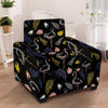 Tropical Flamingo Print Armchair Cover-grizzshop