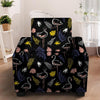 Tropical Flamingo Print Armchair Cover-grizzshop