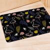 Tropical Flamingo Print Door Mat-grizzshop