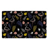 Tropical Flamingo Print Door Mat-grizzshop