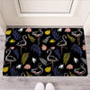 Tropical Flamingo Print Door Mat-grizzshop