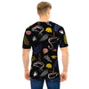 Tropical Flamingo Print Men T Shirt-grizzshop