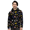 Tropical Flamingo Print Men's Hoodie-grizzshop