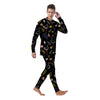 Tropical Flamingo Print Men's Pajamas-grizzshop