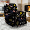 Tropical Flamingo Print Recliner Cover-grizzshop