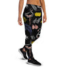 Tropical Flamingo Print Women's Joggers-grizzshop