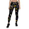 Tropical Flamingo Print Women's Leggings-grizzshop