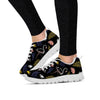 Tropical Flamingo Print Women's Sneakers-grizzshop