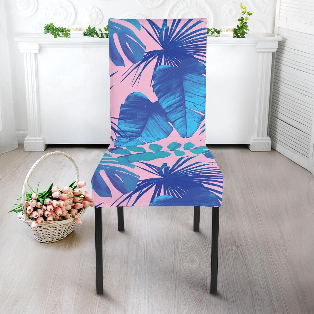 Tropical Floral Hawaiian Palm Leaves Pattern Print Chair Cover-grizzshop