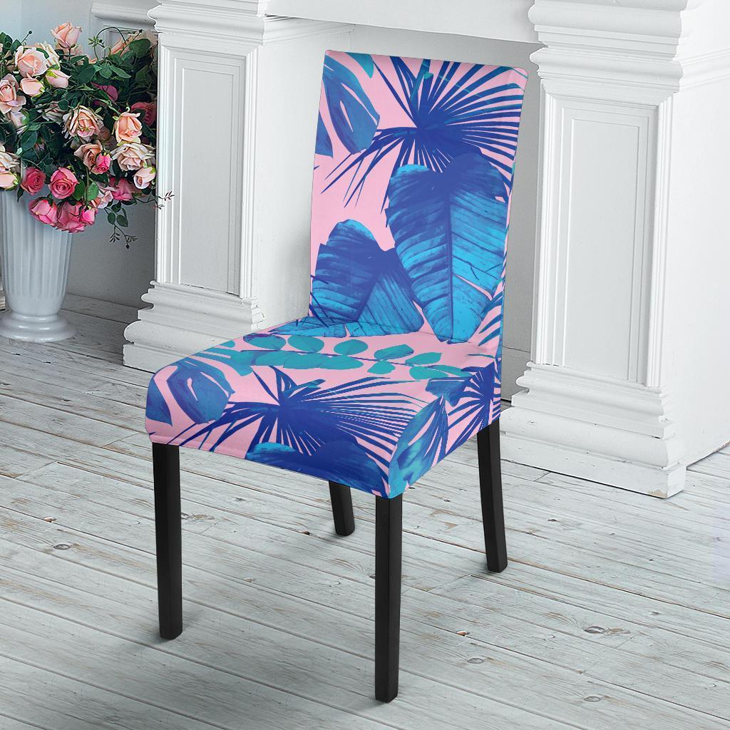 Tropical Floral Hawaiian Palm Leaves Pattern Print Chair Cover-grizzshop