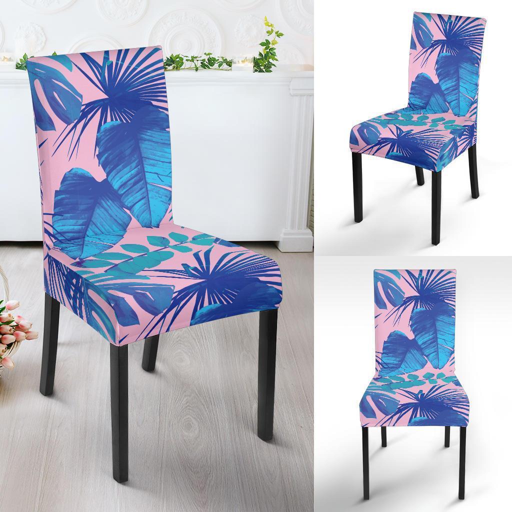 Tropical Floral Hawaiian Palm Leaves Pattern Print Chair Cover-grizzshop