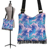 Tropical Floral Hawaiian Palm Leaves Pattern Print Crossbody Bags-grizzshop