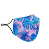 Tropical Floral Hawaiian Palm Leaves Pattern Print Face Mask-grizzshop