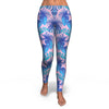 Tropical Floral Hawaiian Palm Leaves Pattern Print Pattern Women Leggings-grizzshop